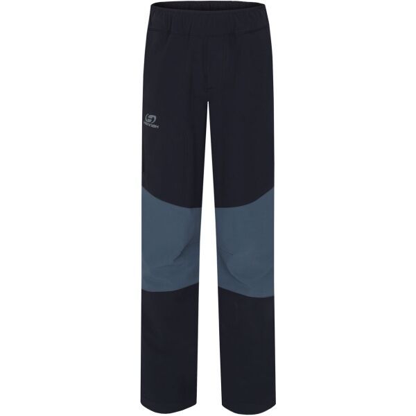 Hannah Hannah LUIGI JR Детски панталони с материя от софтшел, черно, размер