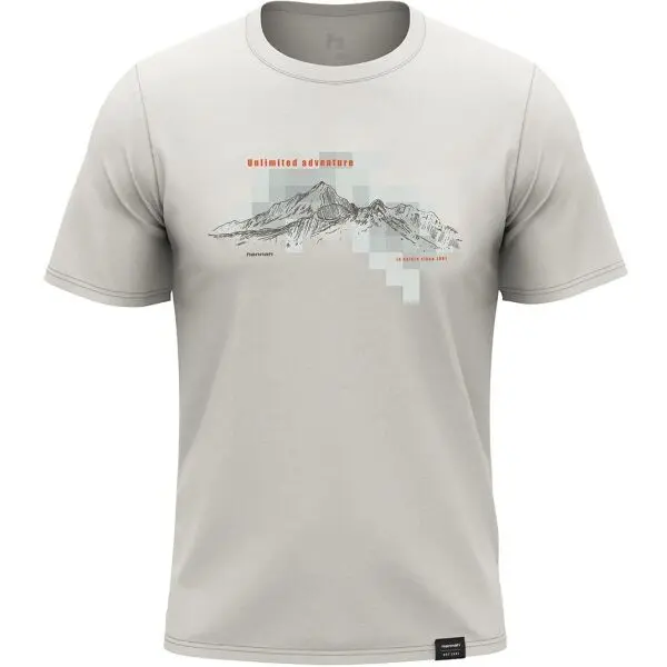 Hannah Hannah LUKE Мъжка тениска, бяло, размер