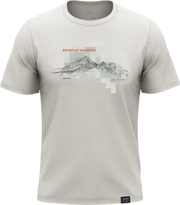 Hannah Hannah LUKE Мъжка тениска, бяло, размер XXXL