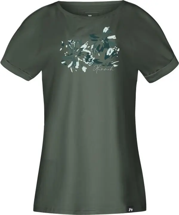 Hannah Hannah MAY Дамска тениска, тъмнозелено, размер