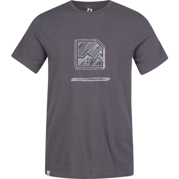 Hannah Hannah MIKO Мъжка тениска, тъмносиво, размер