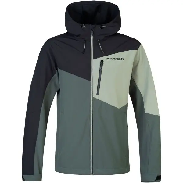 Hannah Hannah MONTY Мъжко яке от софтшел, тъмнозелено, размер