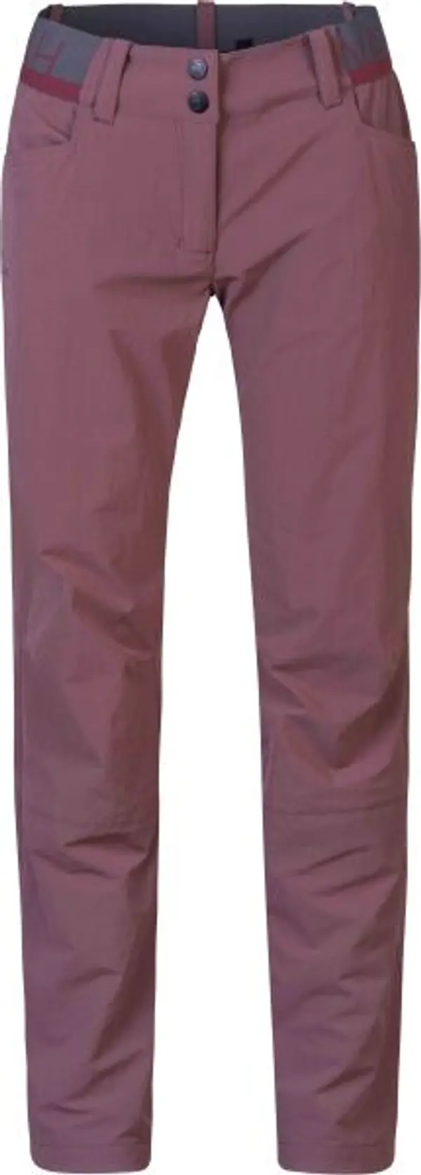 Hannah Hannah NICOLE II Дамски outdoor панталони, винен, размер