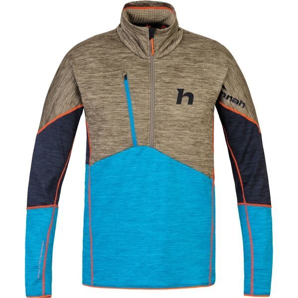 Hannah Hannah NIRO HZ Мъжки суитшърт, тъмнозелено, размер