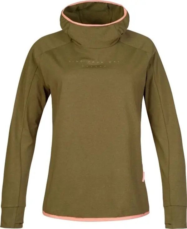 Hannah Hannah NYMA HOODY Дамски суитшърт, khaki, размер