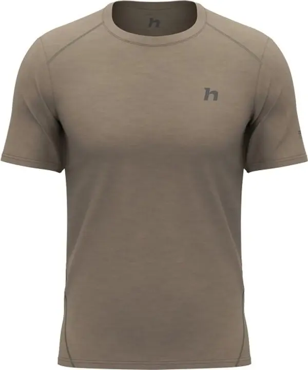 Hannah Hannah PELTON II Мъжка функционална тениска, кафяво, размер