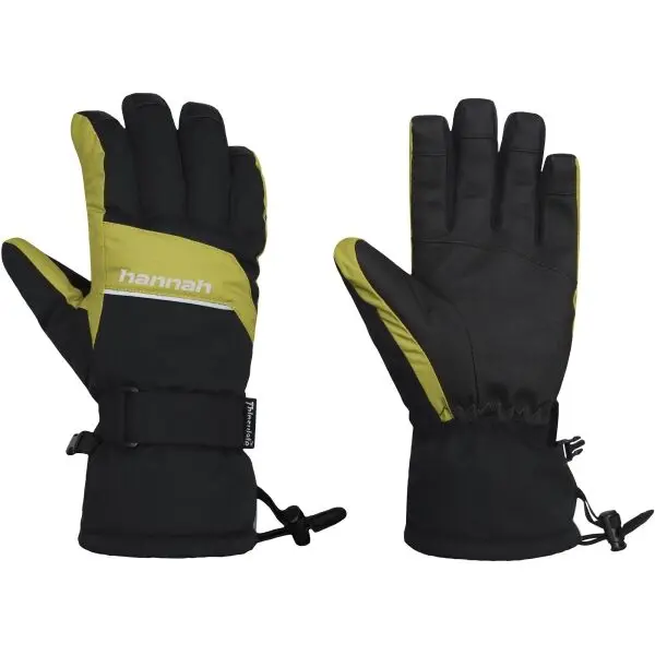 Hannah Hannah RAFFY Мъжки ръкавици с мембрана, черно, размер