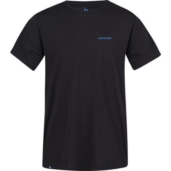 Hannah Hannah RAVI Мъжка памучна тениска, черно, размер