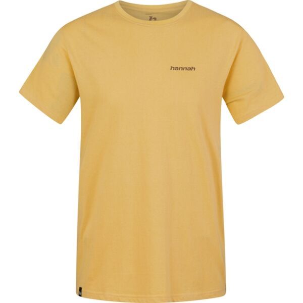 Hannah Hannah RAVI Мъжка памучна тениска, жълто, размер