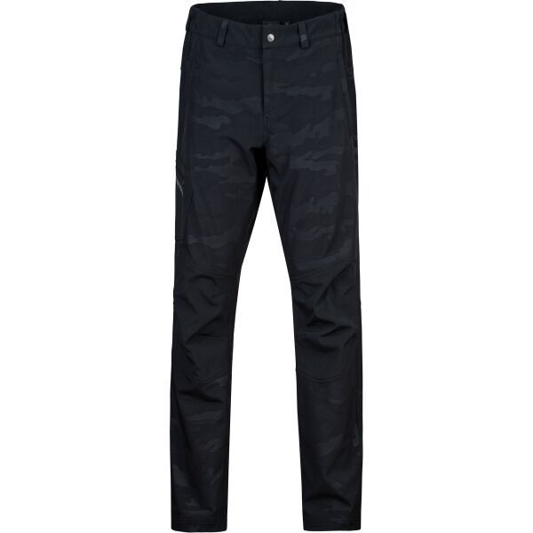 Hannah Hannah RIVERO Мъжки софтшелов панталон, черно, размер