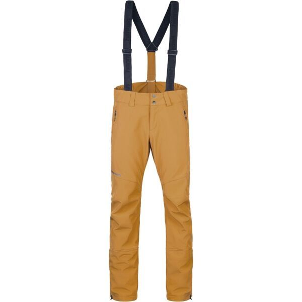 Hannah Hannah RUFIO Мъжки ски софтшел панталон, жълто, размер