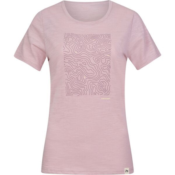 Hannah Hannah SELIA Дамска памучна тениска, розово, размер