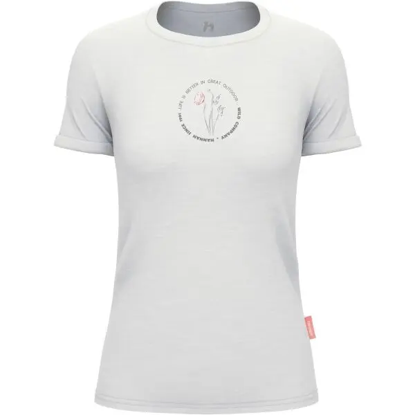 Hannah Hannah SELIA II Дамска памучна тениска, бяло, размер