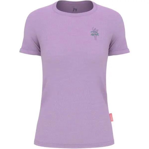 Hannah Hannah SELIA II Дамска памучна тениска, лилаво, размер