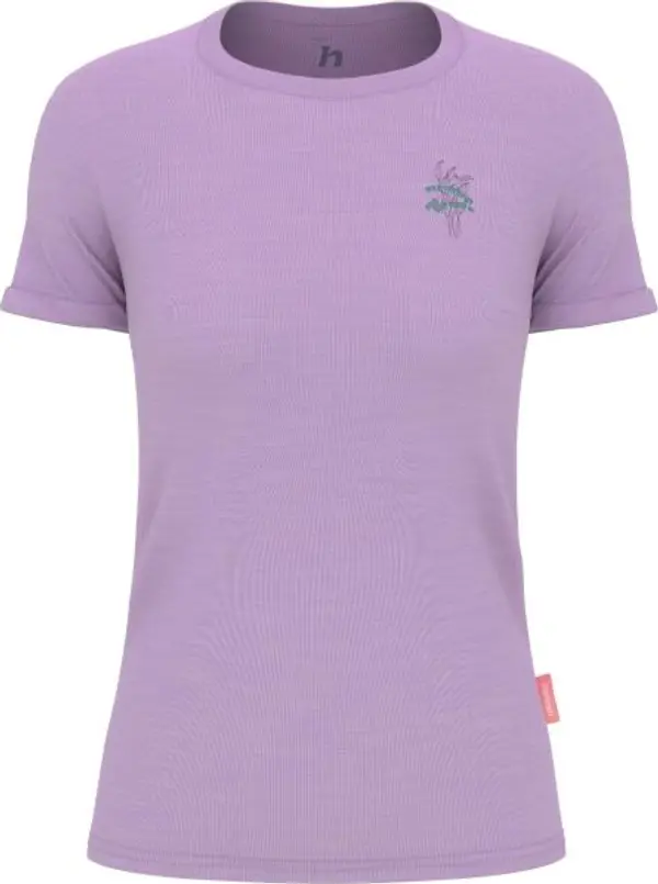 Hannah Hannah SELIA II Дамска памучна тениска, лилаво, размер