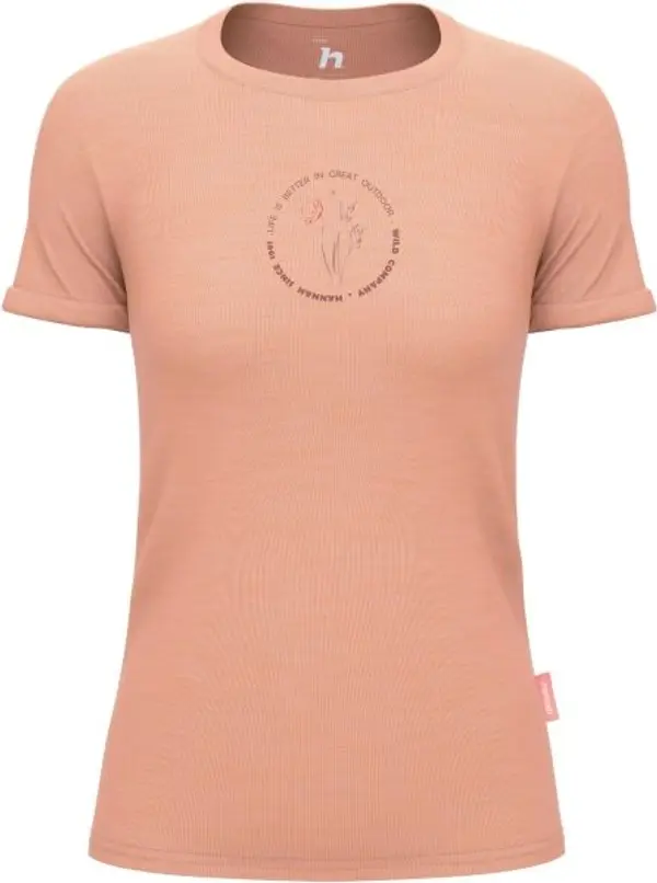 Hannah Hannah SELIA II Дамска памучна тениска, оранжево, размер