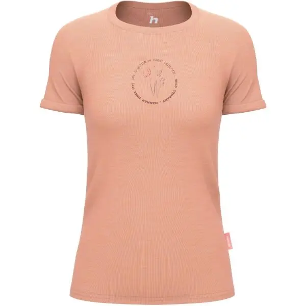 Hannah Hannah SELIA II Дамска памучна тениска, оранжево, размер