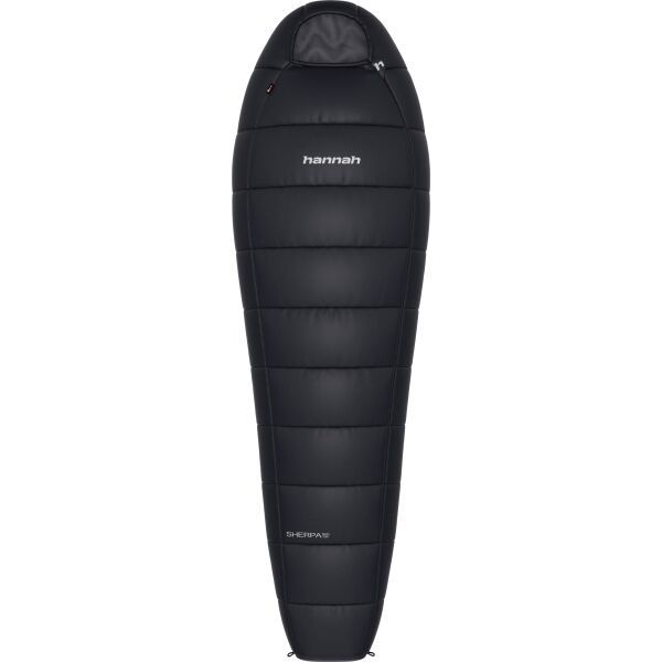 Hannah Hannah SHERPA 160 LONG Лек спален чувал за три сезона, черно, размер
