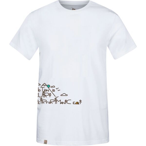 Hannah Hannah SKATCH Мъжка тениска, бяло, размер