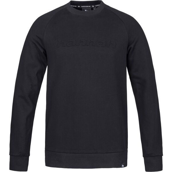 Hannah Hannah TEGAL Мъжки суитшърт, черно, размер