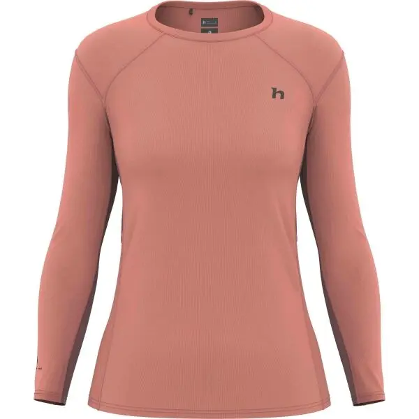 Hannah Hannah TERRA L/S Дамска функционална тениска, оранжево, размер