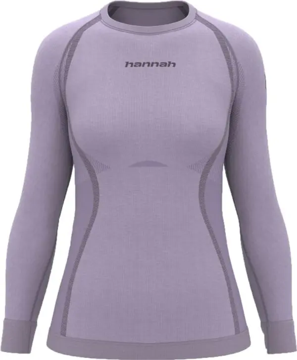 Hannah Hannah THERMO ACTIVE TS L/S W Дамска функционална тениска, лилаво, размер