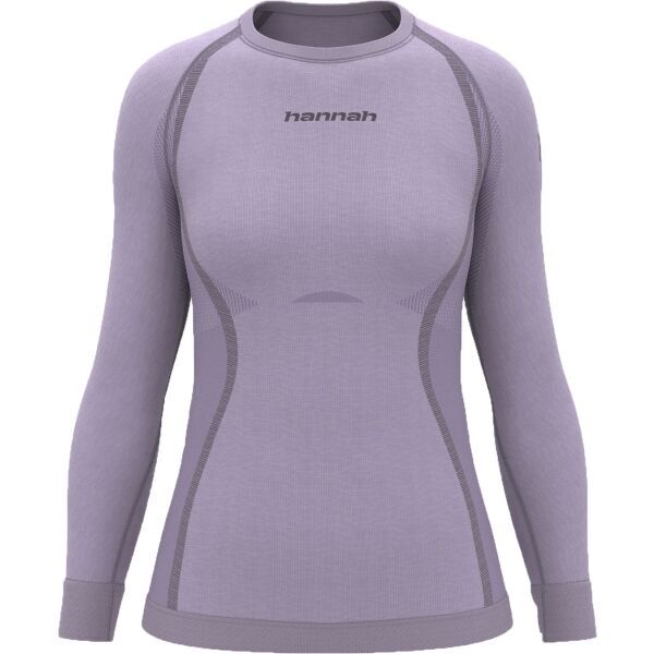 Hannah Hannah THERMO ACTIVE TS L/S W Дамска функционална тениска, лилаво, размер