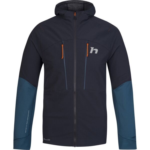 Hannah Hannah TRANE HOODY Мъжко хибридно яке, тъмносиво, размер