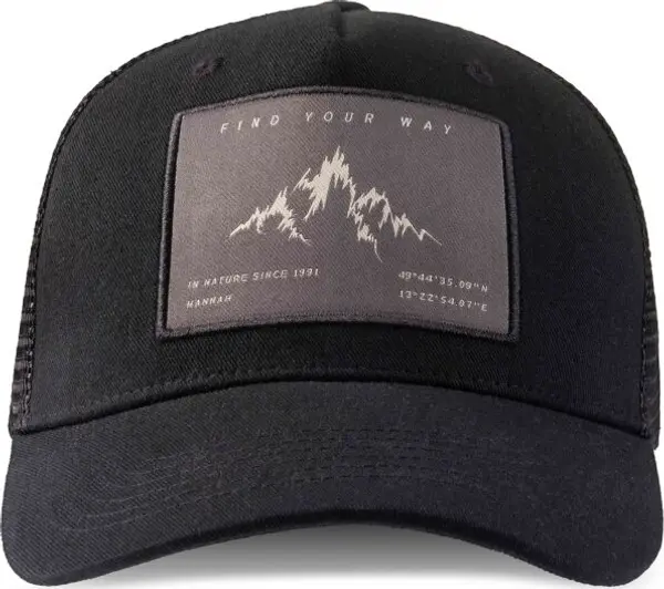 Hannah Hannah TRUCKER Спортна шапка с козирка, черно, размер