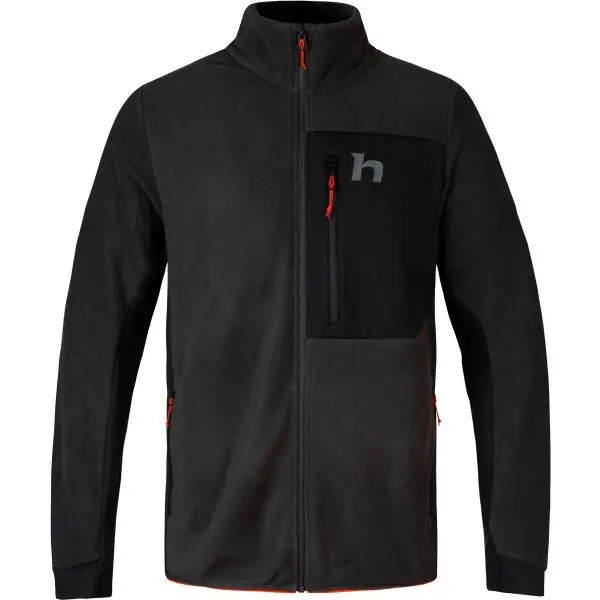 Hannah Hannah YUKON Мъжки функционален суитшърт, черно, размер