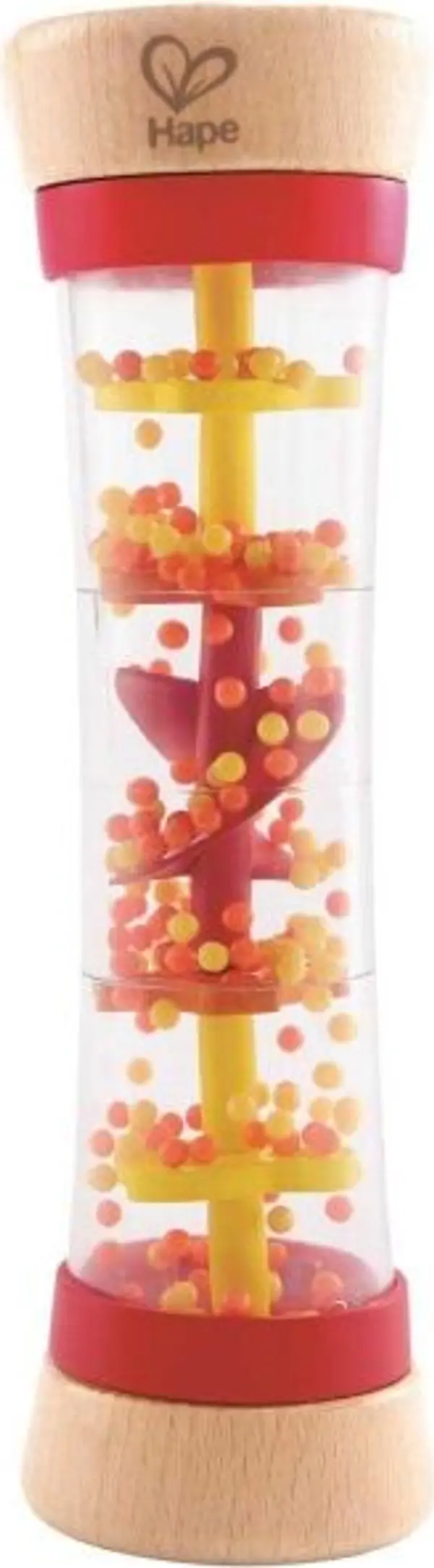 HAPE HAPE RAIN BEADS Дрънкалка, червено, размер