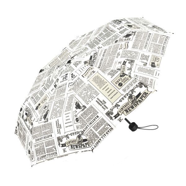 HAPPY RAIN HAPPY RAIN NOVINY Дамски сгъваем чадър, бяло, размер