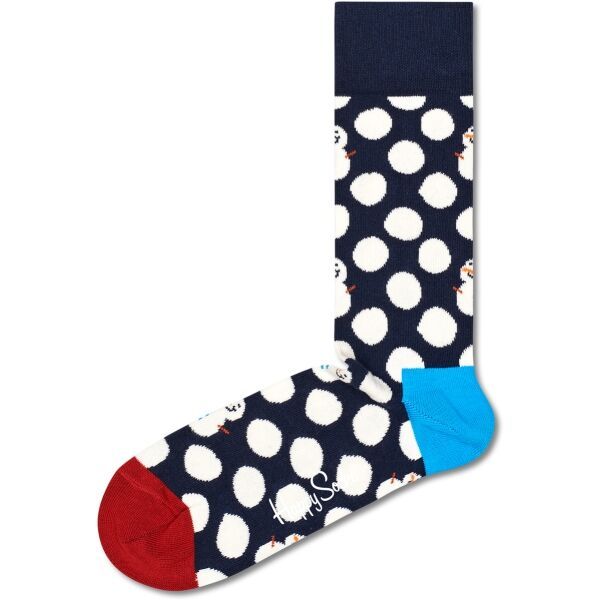 HAPPY SOCKS HAPPY SOCKS BIG DOT SNOWMAN GIFT BOX Класически чорапи HAPPY SOCKS, черно, размер