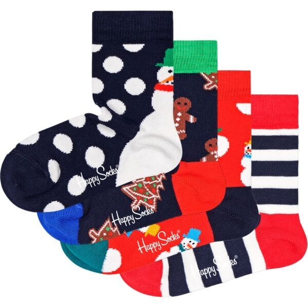 HAPPY SOCKS HAPPY SOCKS HOLIDAY GIFT SET 4P Детски чорапи HAPPY SOCKS, микс, размер