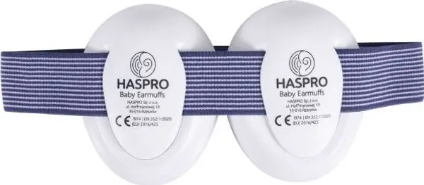 Haspro Haspro BABY Защитни слушалки, бяло, размер