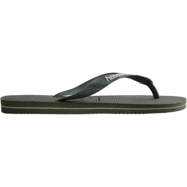 HAVAIANAS HAVAIANAS BRASIL LOGO Универсални чехли, тъмнозелено, размер 47/48