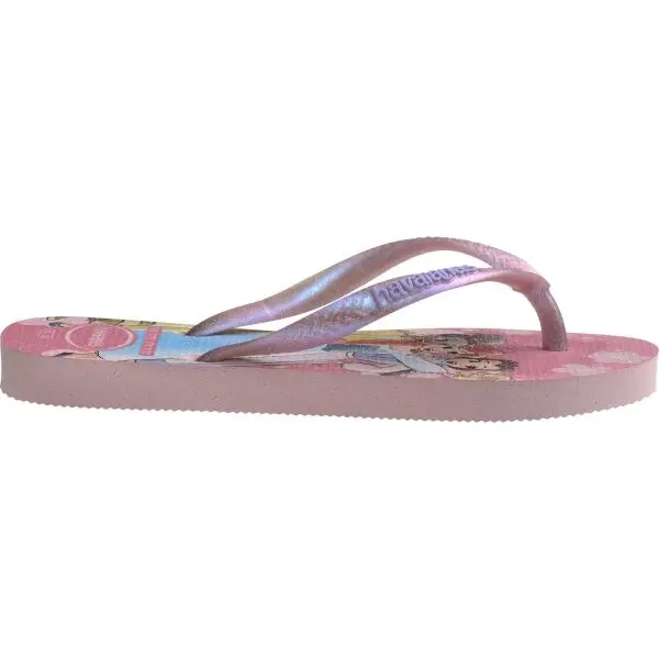 HAVAIANAS HAVAIANAS KIDS SLIM PRINCESS Джапанки за момиченца, розово, размер 33/34