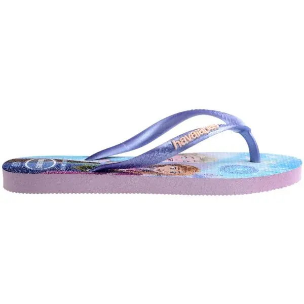 HAVAIANAS HAVAIANAS KIDS SLIM PRINCESS Джапанки за момиченца, светлосиньо, размер 35/36
