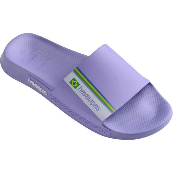HAVAIANAS HAVAIANAS SLIDE BRASIL Универсални чехли, лилаво, размер 39/40