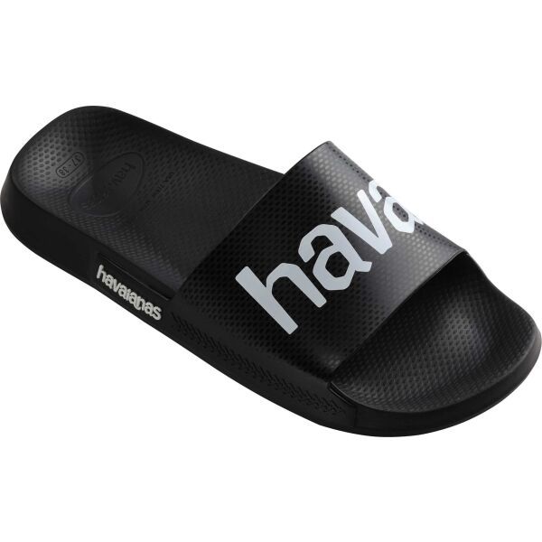 HAVAIANAS HAVAIANAS SLIDE CLASSIC LOGO MANIA Универсални чехли, черно, размер 43/44