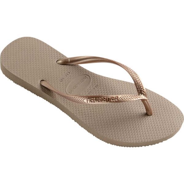 HAVAIANAS HAVAIANAS SLIM Дамски джапанки, златно, размер 35/36
