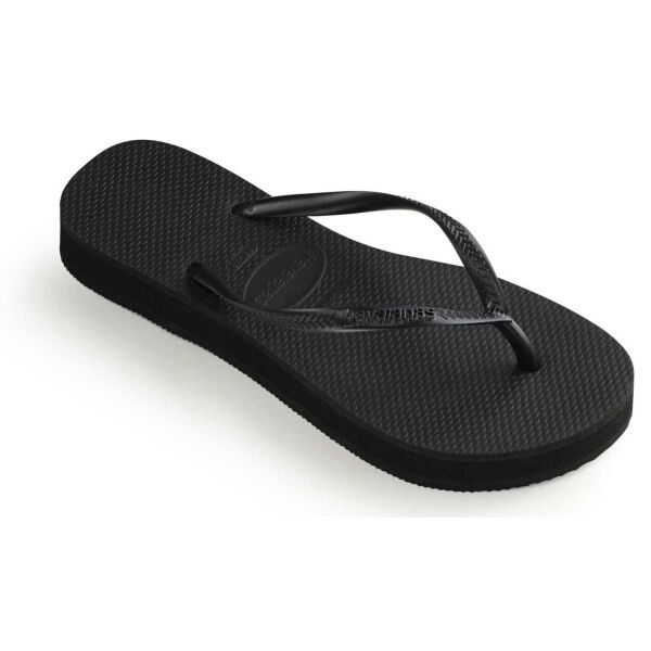 HAVAIANAS HAVAIANAS SLIM FLAT FORM Дамски джапанки, черно, размер 35/36