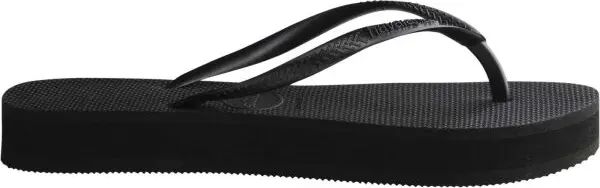 HAVAIANAS HAVAIANAS SLIM FLAT FORM Дамски джапанки, черно, размер 43/44