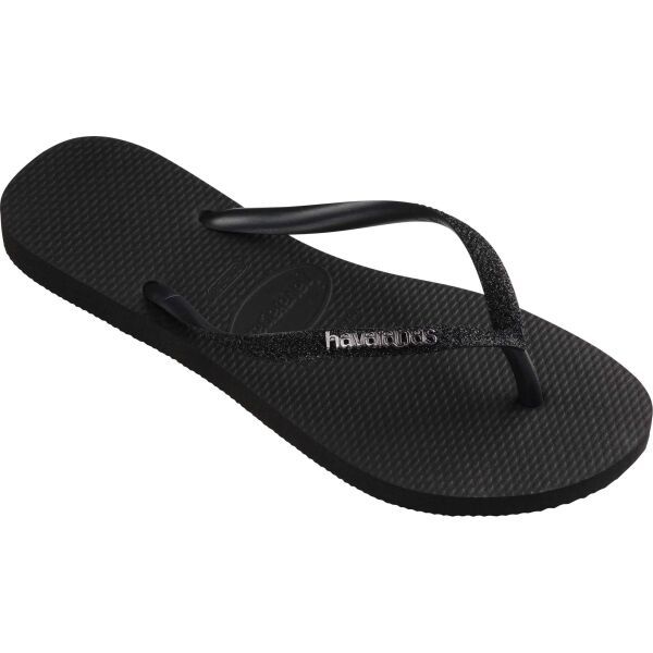 HAVAIANAS HAVAIANAS SLIM GLITTER II Дамски джапанки, черно, размер 37/38