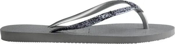 HAVAIANAS HAVAIANAS SLIM GLITTER II Дамски джапанки, сиво, размер 43/44
