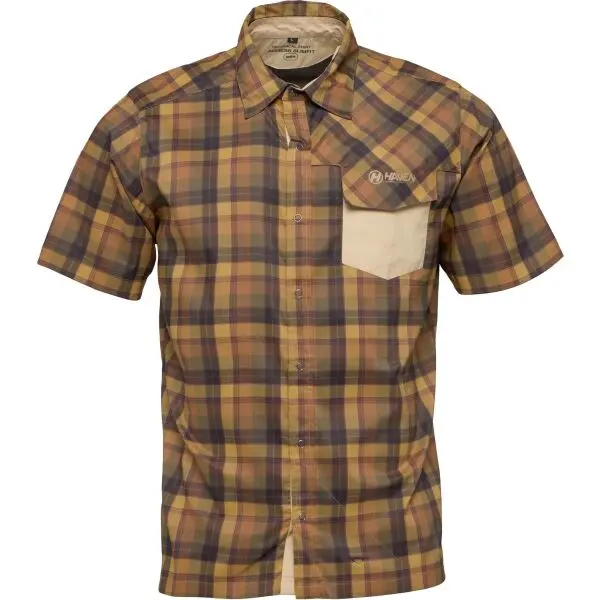 HAVEN HAVEN AGNESS MEN Спортна риза, кафяво, размер
