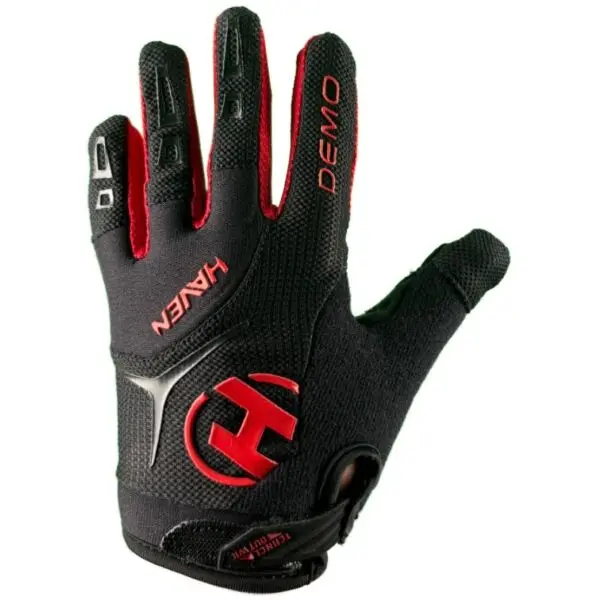 HAVEN HAVEN DEMO LONG KID Детски ръкавици за колело, черно, размер
