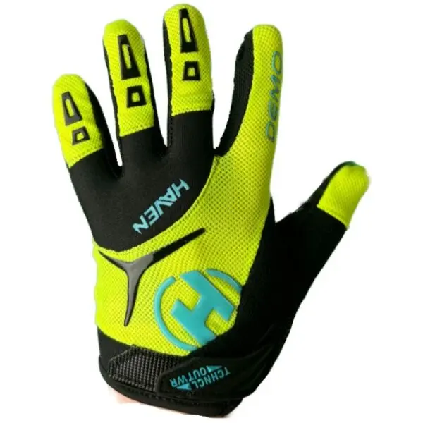 HAVEN HAVEN DEMO LONG KID Детски ръкавици за колело, светлоотразителен неон, размер