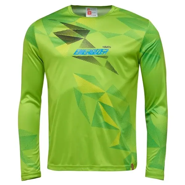 HAVEN HAVEN ENERGIZER CRAZY LONG Мъжка фланелка за колоездене, зелено, размер XXXL