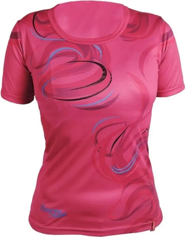 HAVEN HAVEN ENERGY CRAZY SHORT Дамска фланелка с къс ръкав, розово, размер